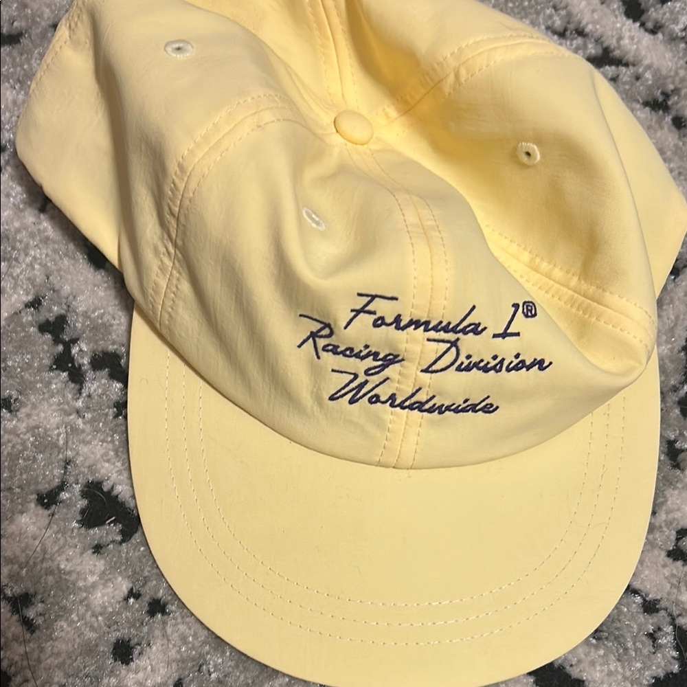 Puma  Formula One Yellow  Cap